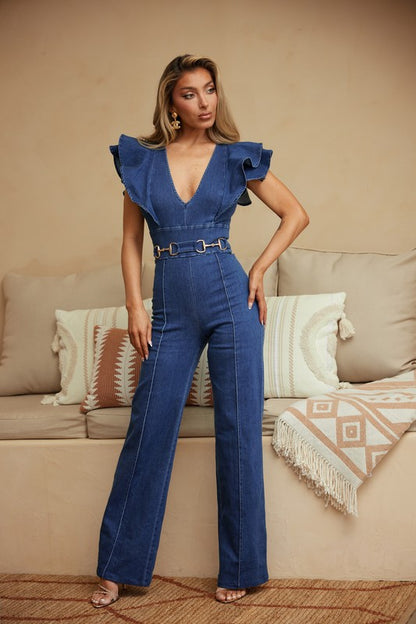 Denim Jumpsuit