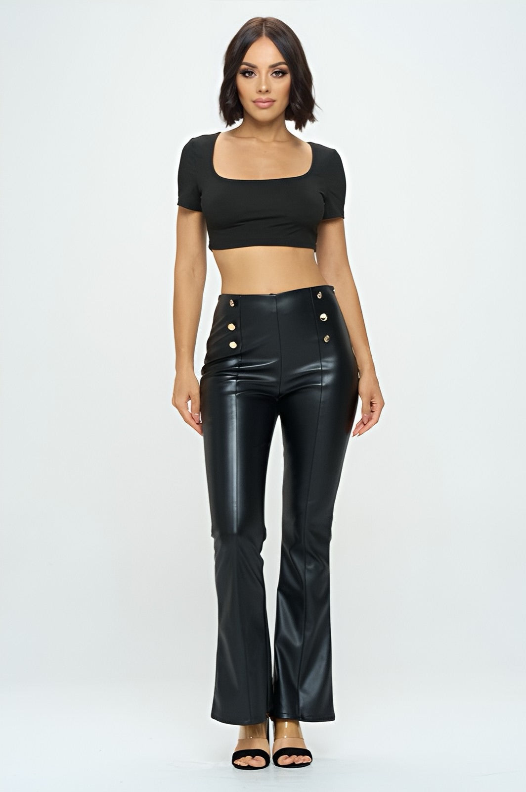 Black Flare Pants