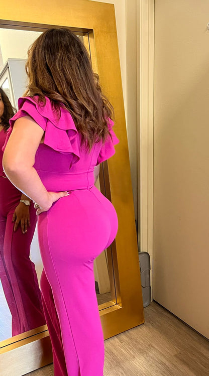 Magenta Jumpsuit